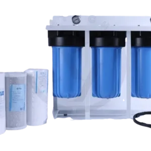 Big Blue Jumbo 10” Triple Stage Whole House Water Filtration System